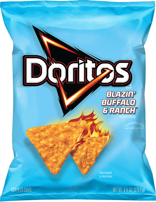 Doritos Blazin’ Buffalo & Ranch® Flavored Tortilla Chips